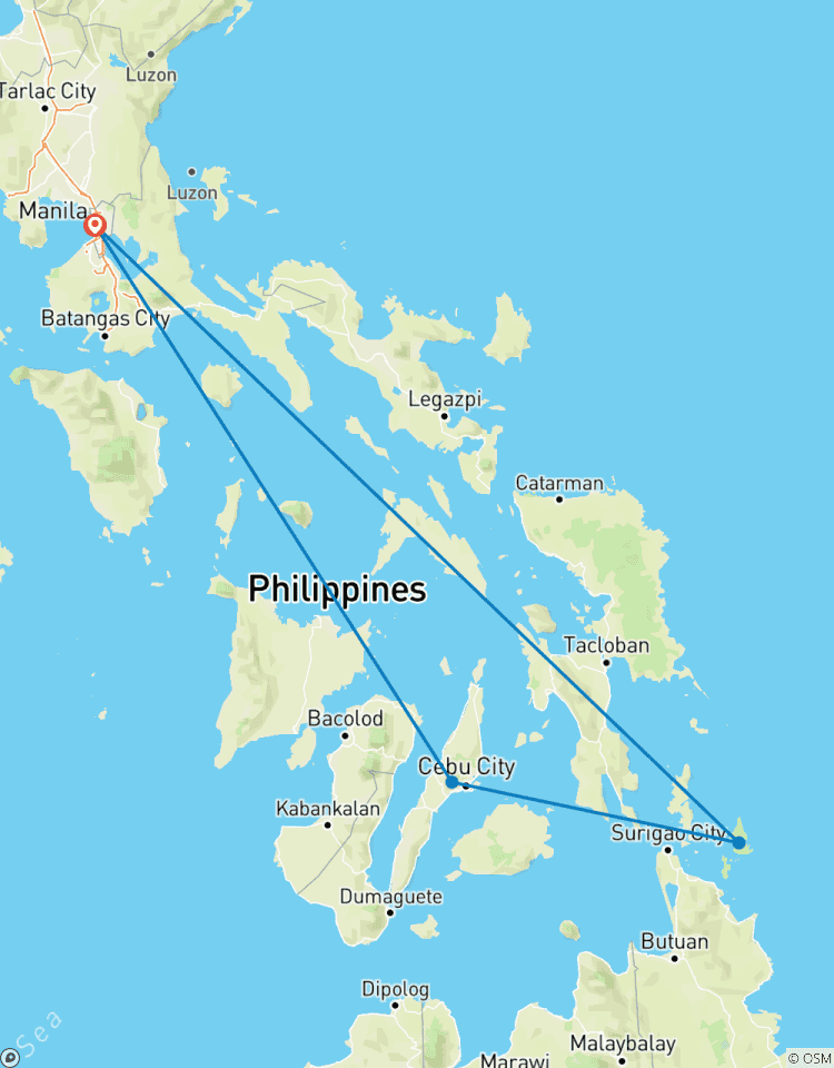 Circuito Descubre Cebú y Siargao en 8 días épicos