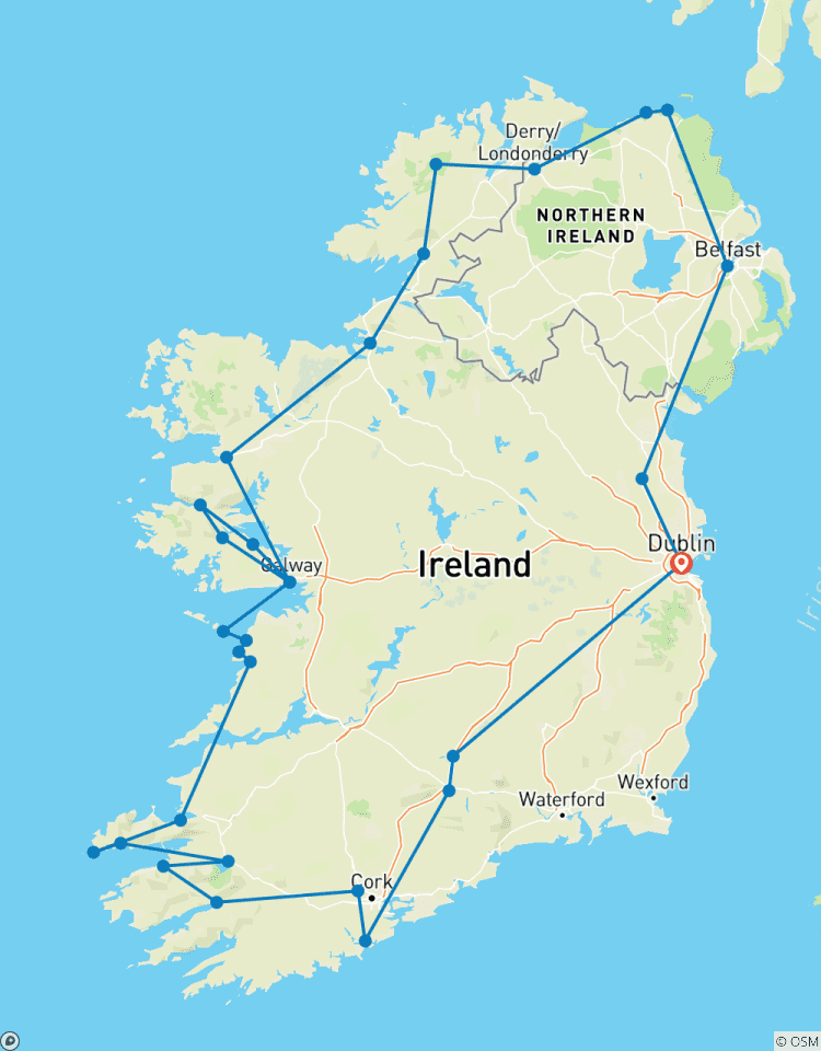 Circuito Experiencia irlandesa definitiva de 11 días - Viaje en grupo pequeño