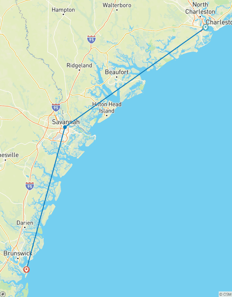 Southern Charm featuring Charleston, Savannah, and Jekyll Island (Charleston, SC to Jekyll Island, GA) (2026) Tour