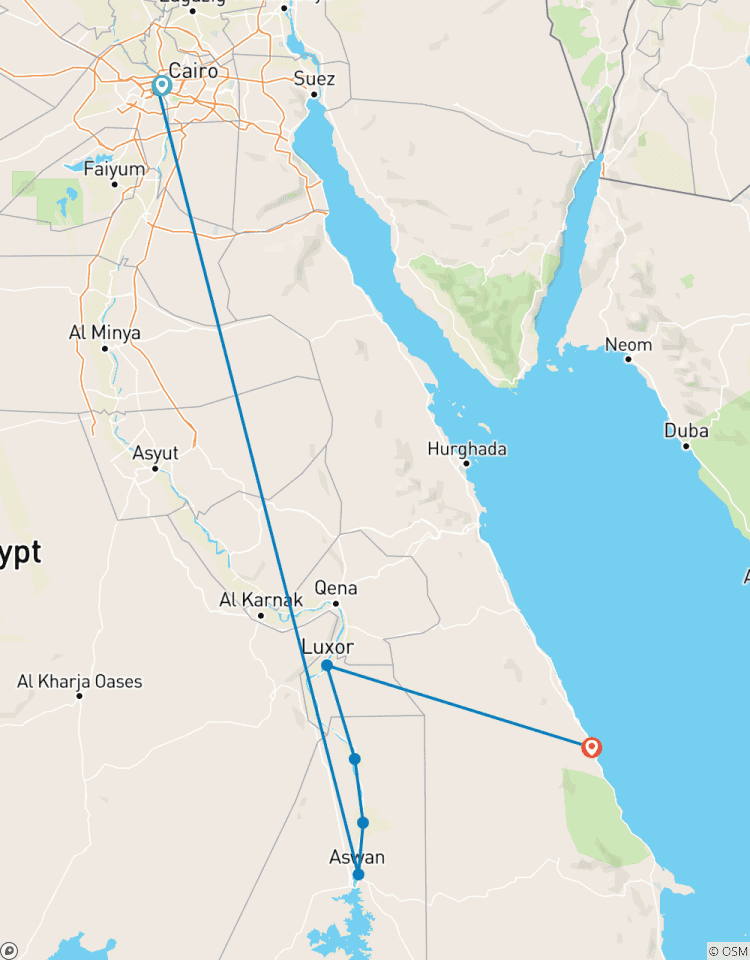 Egypt 10 days (Pyrameds & GEM _ Nile Cruise _ Marsa Alam Red Sea) Tour