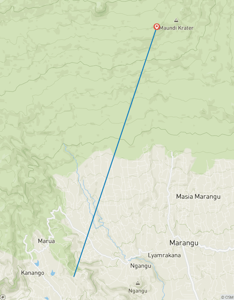Mount Kilimanjaro Day Trip Marangu Route Tour