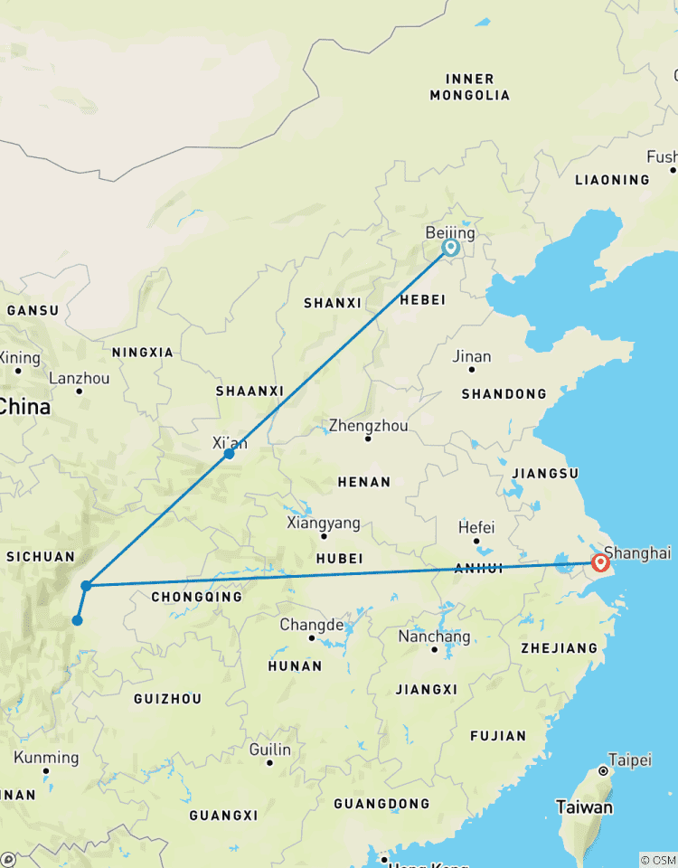 11 Days China Panda Tour Tour
