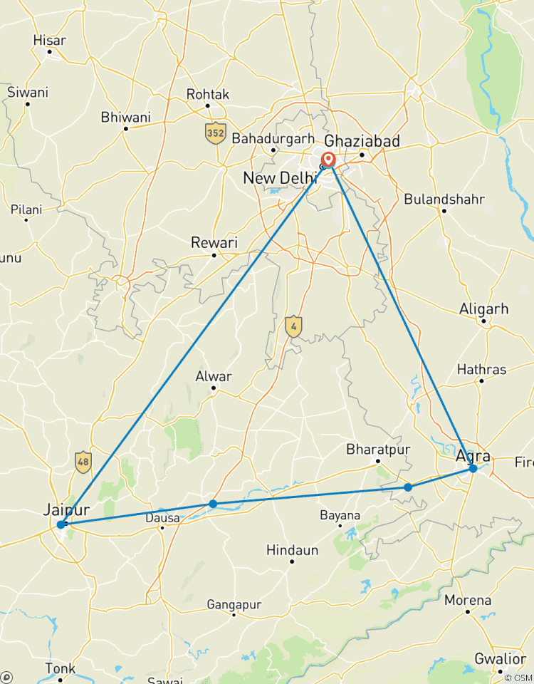 Triangle d\'or - 7 jours circuit