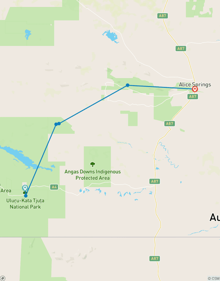 Red Centre & Uluru Explorer (6 destinations) Tour