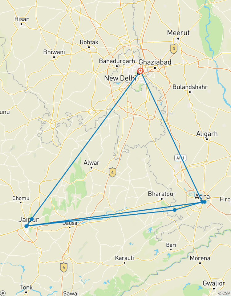 Circuito Viaje a la India para el Festival Holi 2027