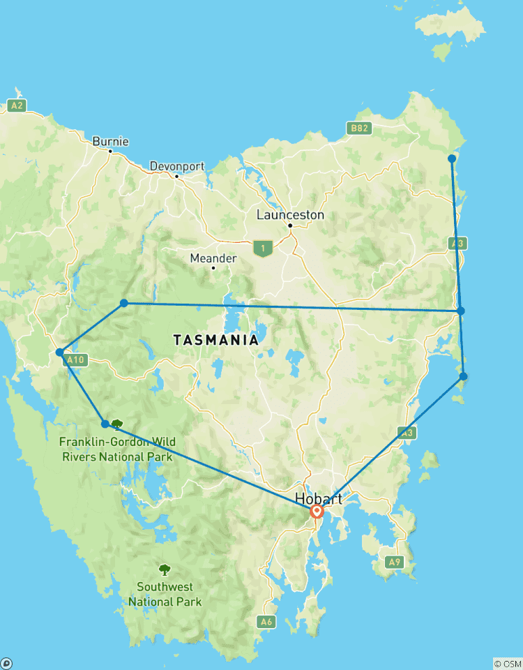 4 Day Wild Tasmania Tour Tour