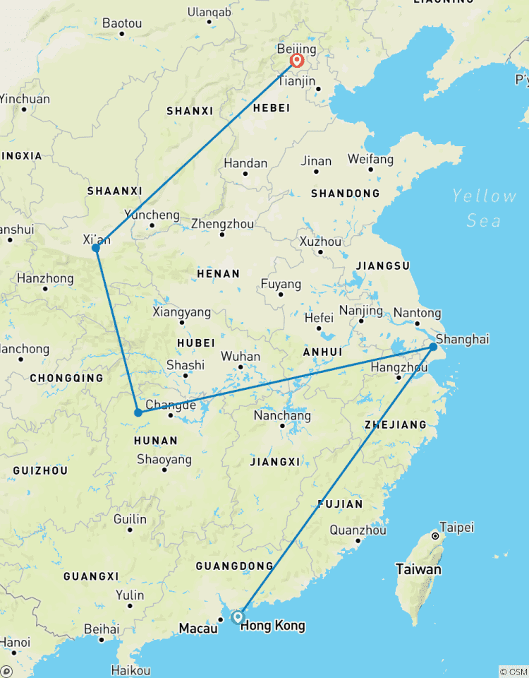 China Tour: Hong Kong to Beijing (Private Bespoke) Tour