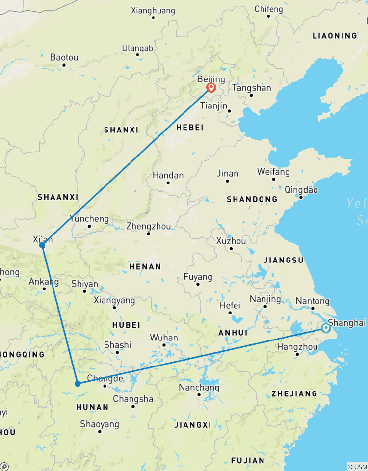 Das Beste von China mit Avatar-Bergen Privatreise Rundreise
