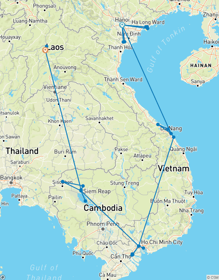 Indochina Entdeckungsreise - 18 Tage Rundreise