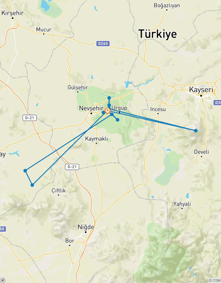 Walking in Cappadocia Tour