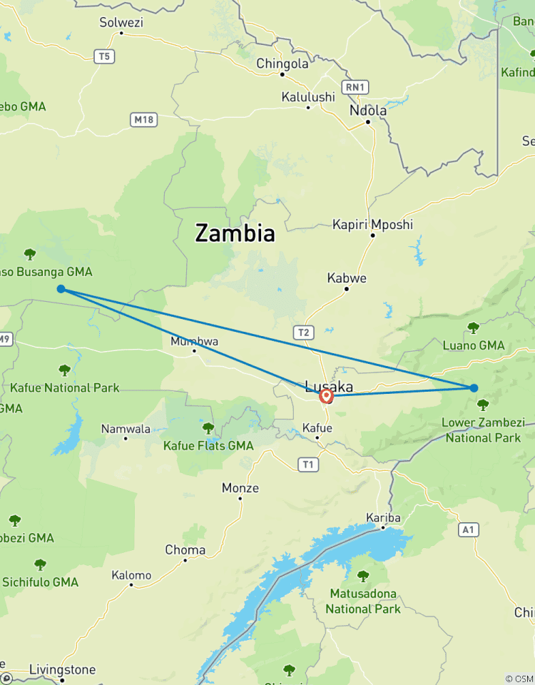 Highlights of Zambia - 11 days Tour
