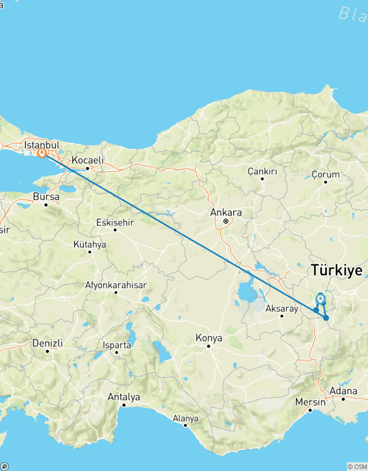 Forfait 2 nuits et 3 jours en Cappadoce au départ d\'Istanbul avec vols circuit