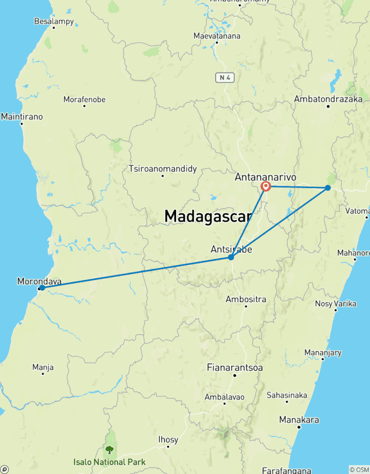 Circuito Aventura de 9 días en Madagascar - Baobabs y lémures