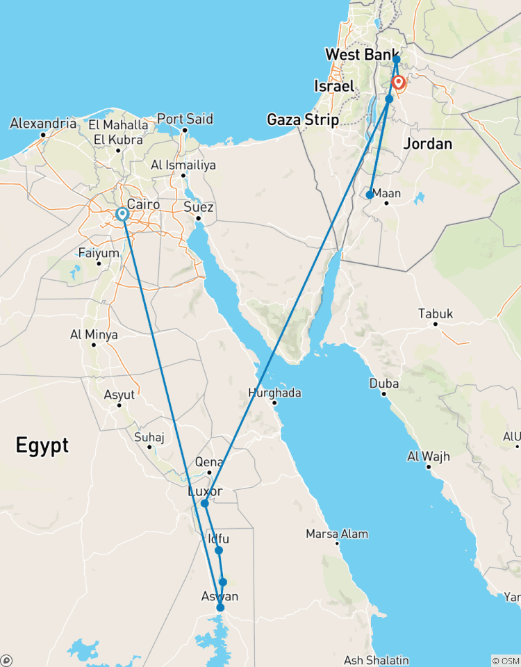 Incredible Egypt & Jordan Tour 10 Days Tour