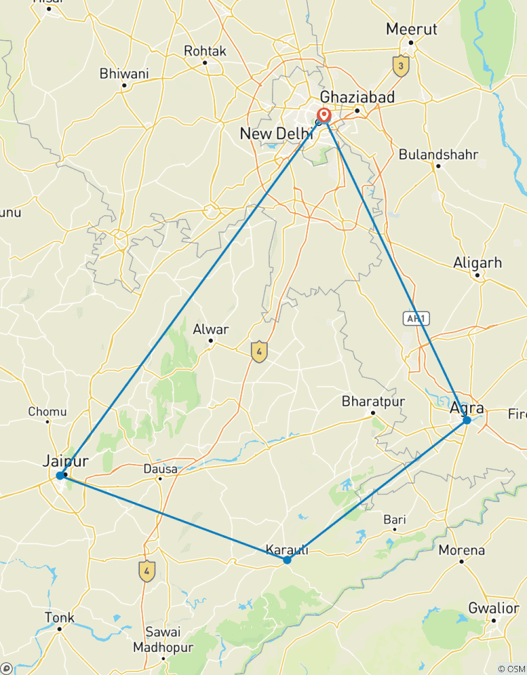 Taj Express - 8 days Tour
