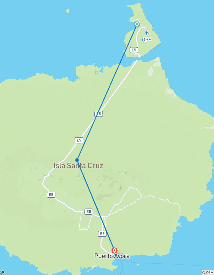 Circuito Circuito de 4 días en Galápagos Las Grietas y Tortuga Bay