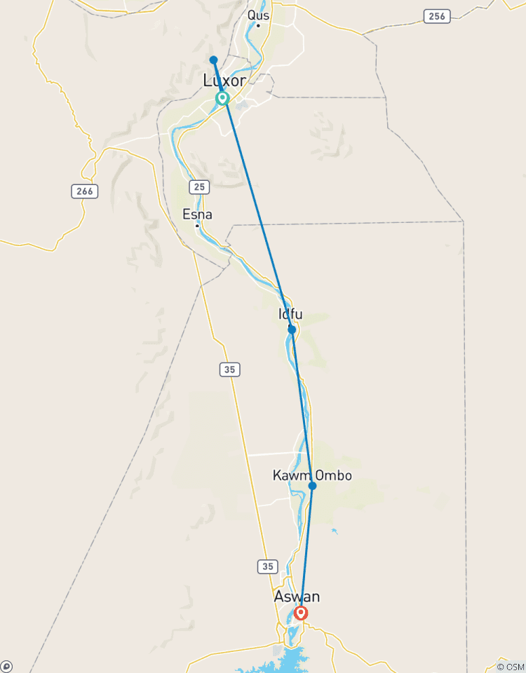Private: 5-Days Luxury Nile Cruise Luxor To Aswan with sightseeing Tour