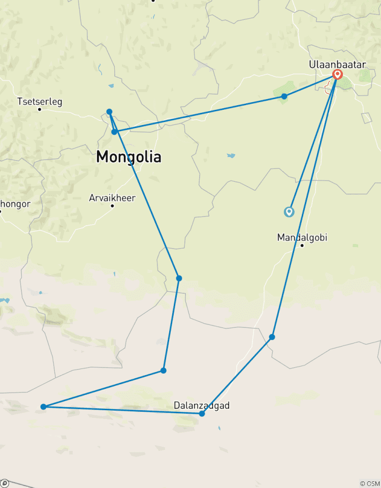 Circuito Tesoros de Mongolia/Jun - Sep/