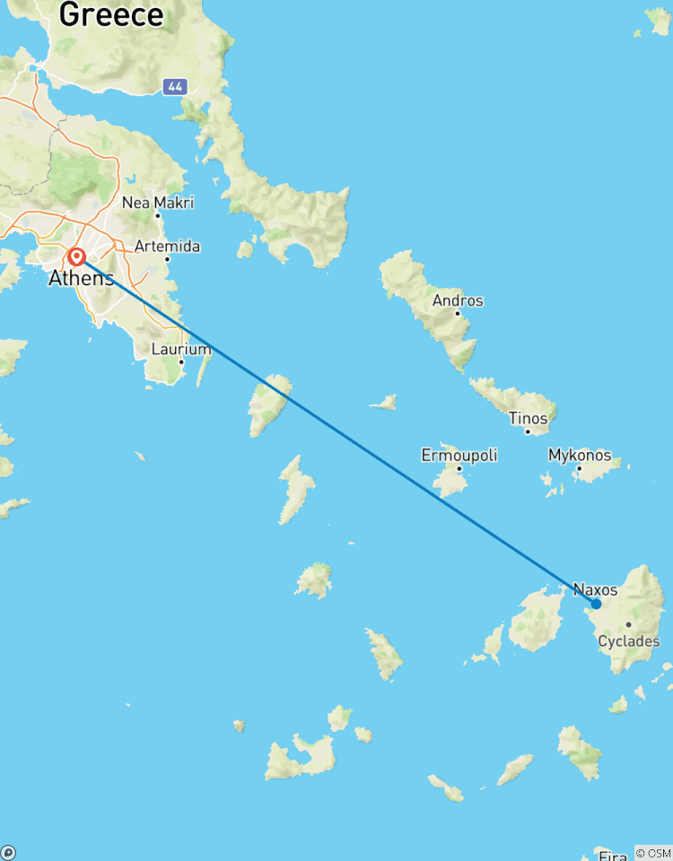 Circuito Atenas y Naxos