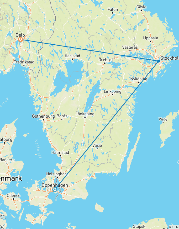 Scandinavie pittoresque circuit