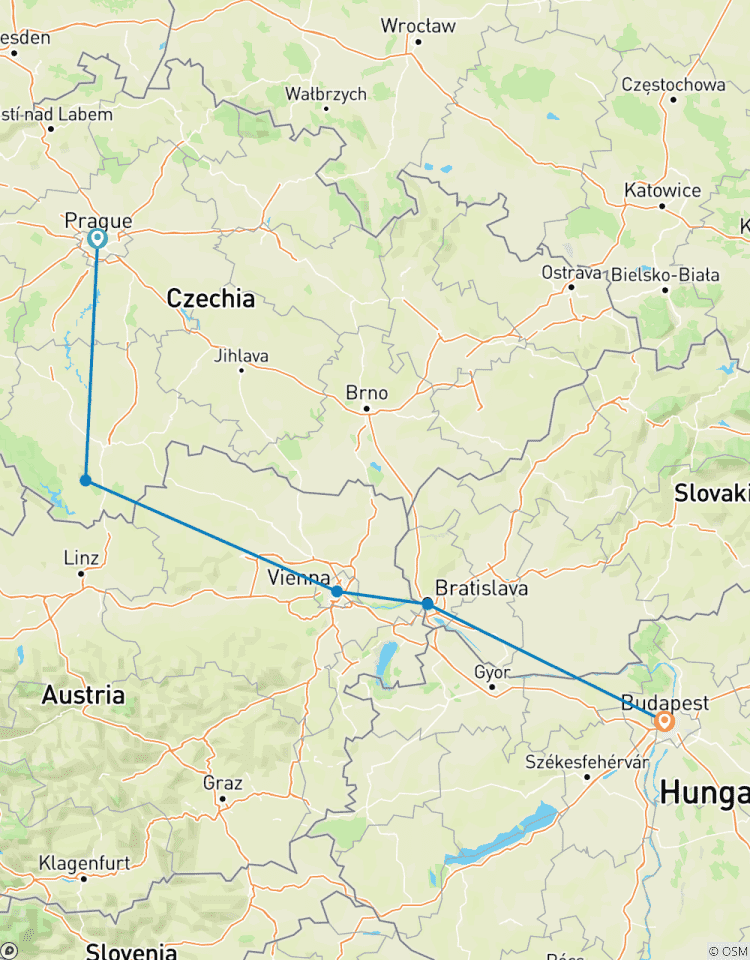 Das Beste aus Mitteleuropa mit Deutschland, Tschechische Republik, Österreich: Geschichte, Kultur und Essen Rundreise