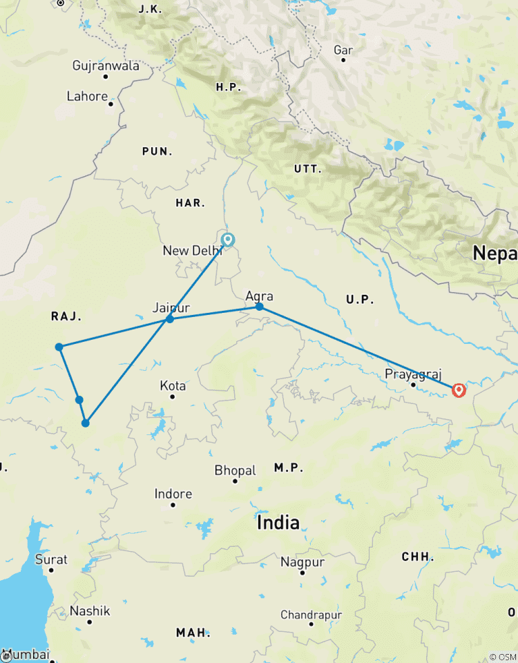 Majestueux Rajasthan et sacré Varanasi - Un voyage à travers le patrimoine et la spiritualité circuit