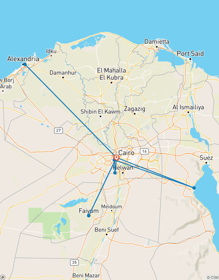 Hors des sentiers battus vers les trésors de l\'Égypte - 7 jours circuit