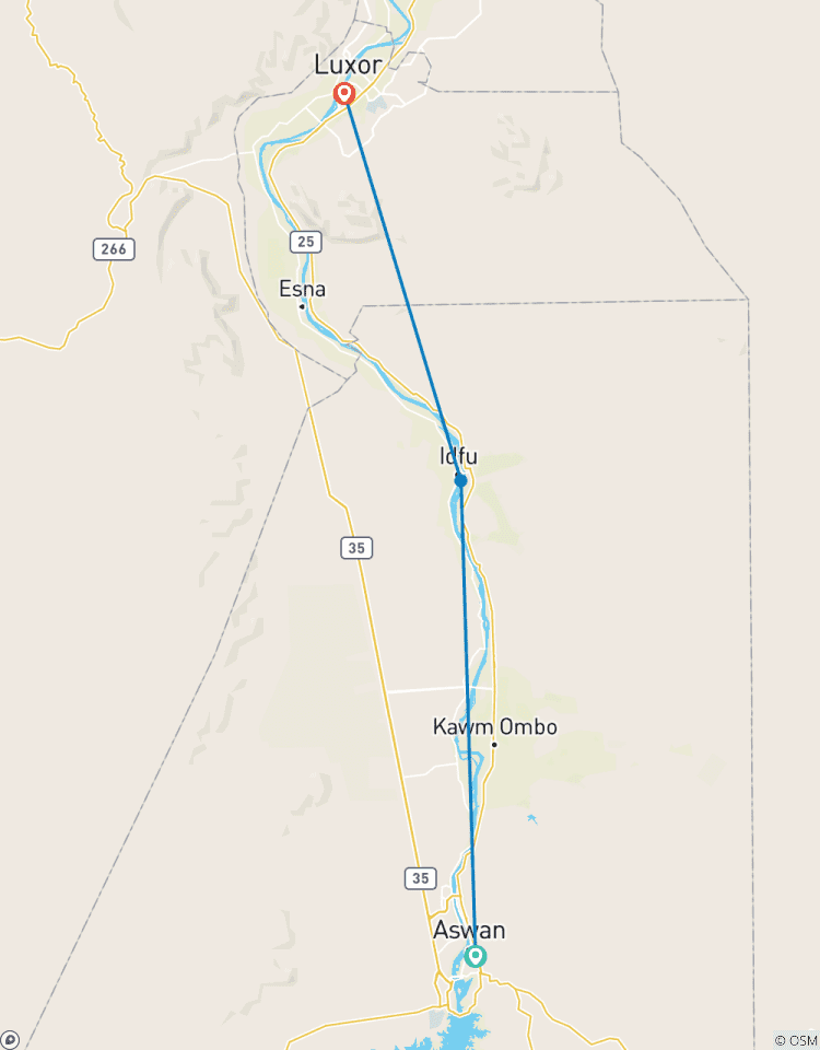 Croisière de luxe 5* sur le Nil 3 nuits et 4 jours d\'Assouan à Louxor circuit