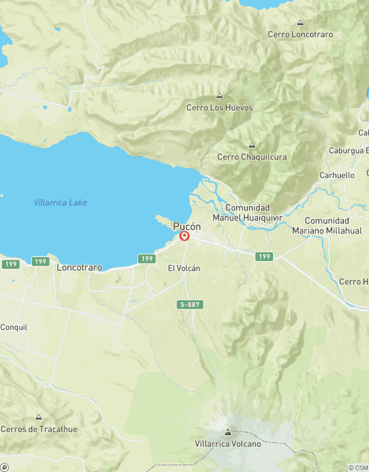 Pucon, Lakes and Adventure Tour