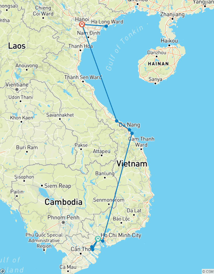 Les plus grands succès du Vietnam : Ho Chi Minh Ville à Hanoi - 12 jours circuit
