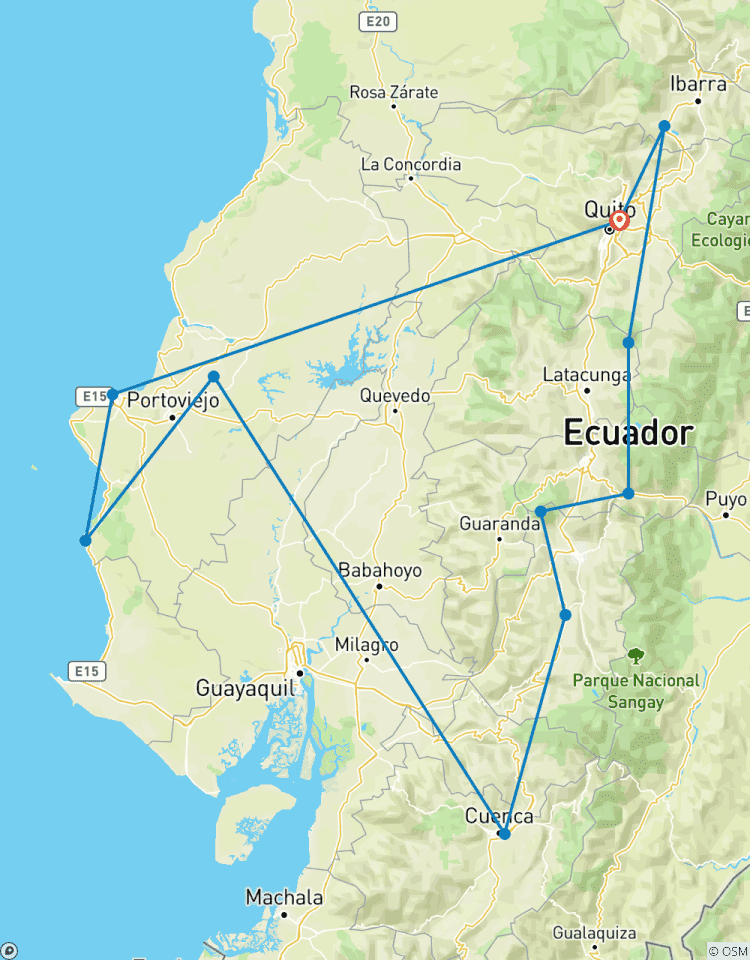 Circuito 15 días explorando las maravillas de Ecuador