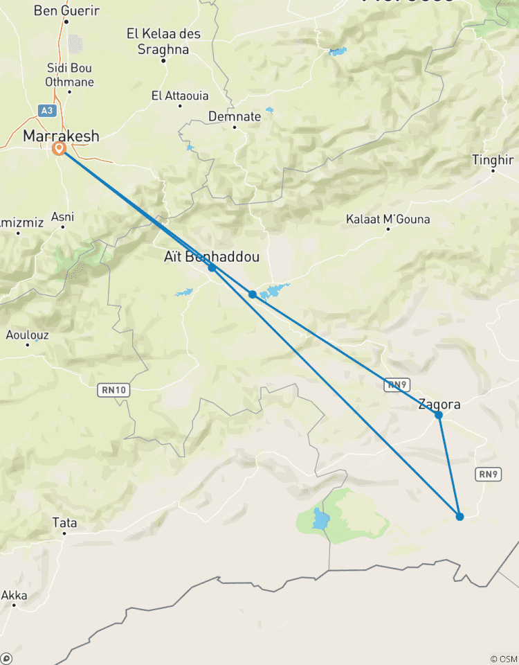 2 Day Marrakech to the Desert (M\'hamid) Tour