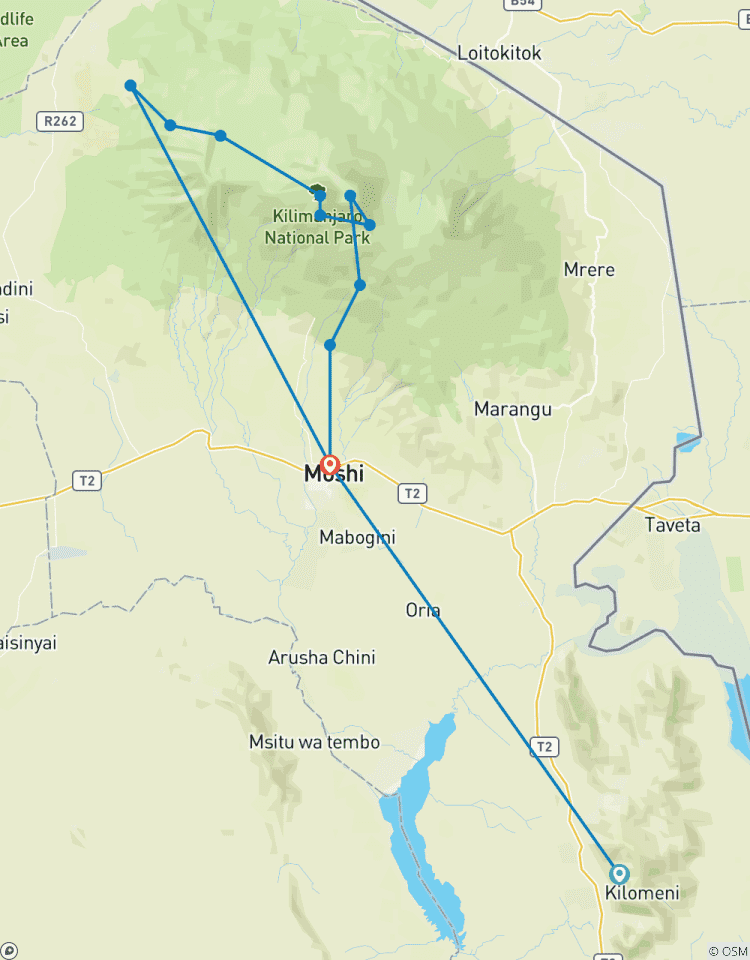 Grimper Kilimanjaro Lemosho en privée - meilleur operateur d\'Afrique et Tanzanie - 9 jours circuit