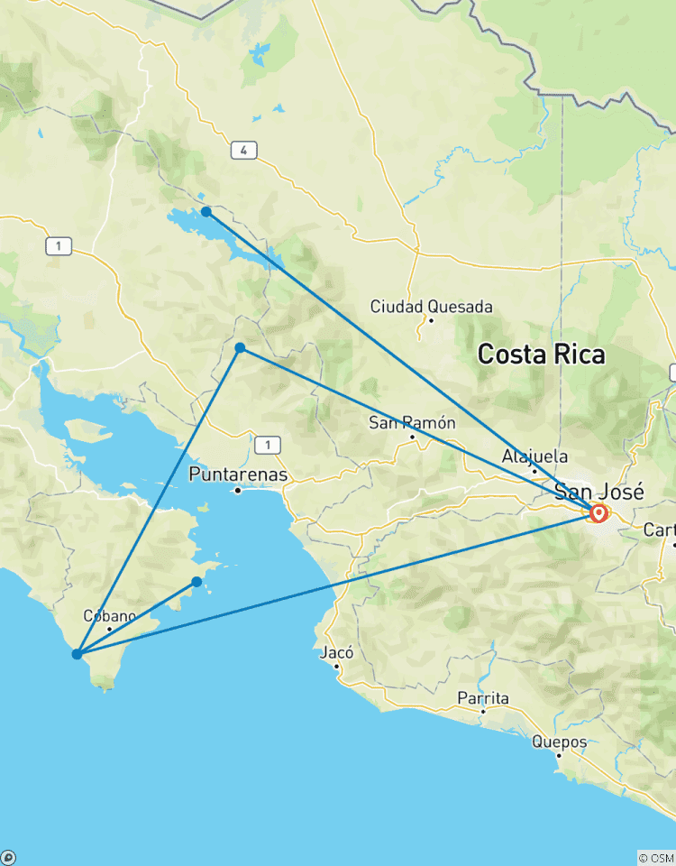 9 Days Unique Costa Rican Adventure Tour