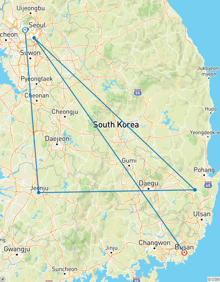 South Korea Classic 10 Day - One Life Adventures Tour