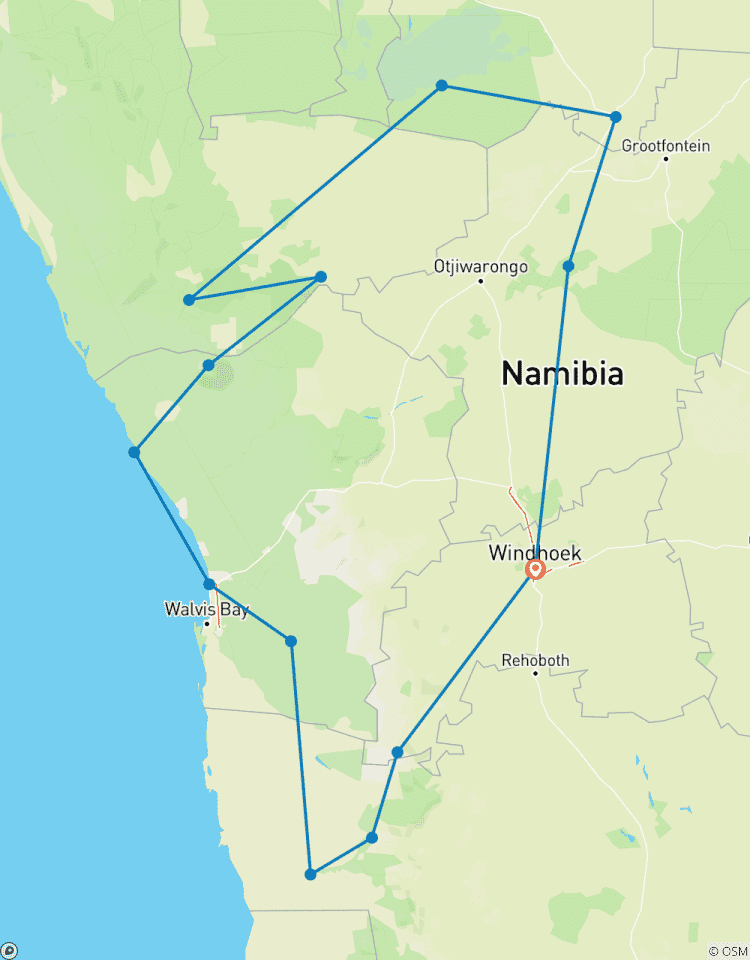 Namibia - Abenteuerreise durch den Südwesten Afrikas Rundreise