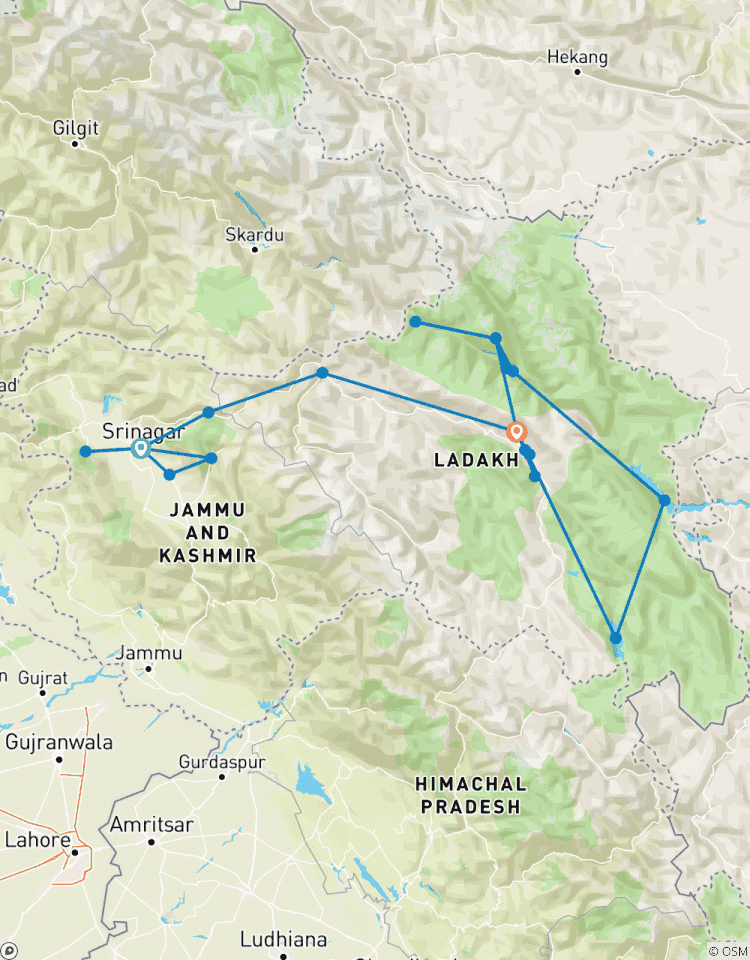 Escorted Kashmir Ladakh Tour Package Tour