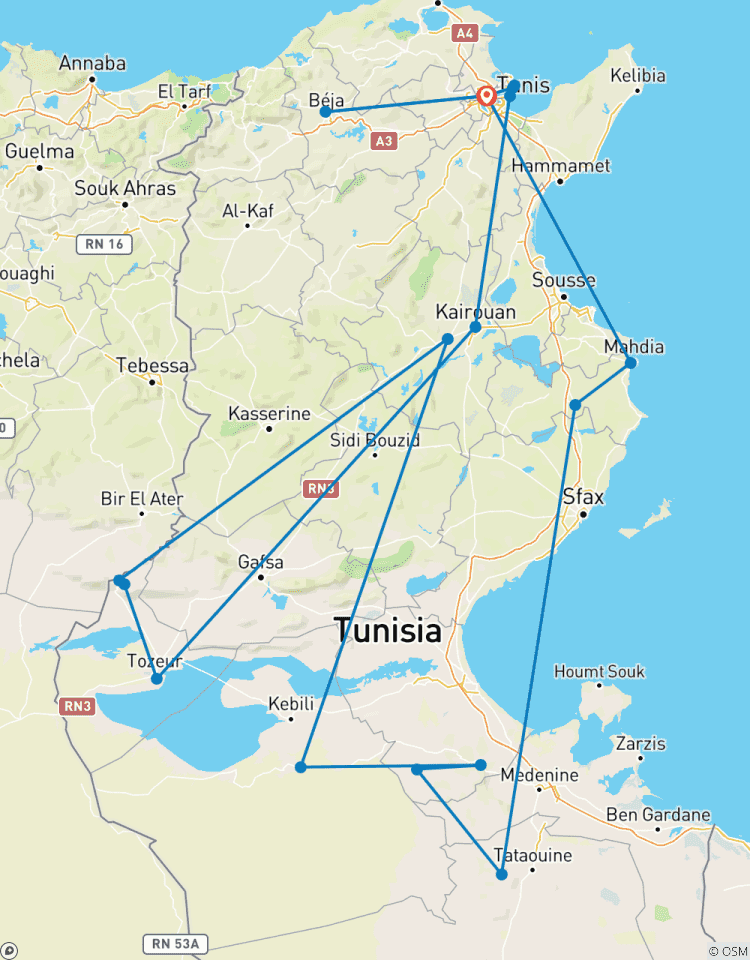 Circuito Expedición a Túnez