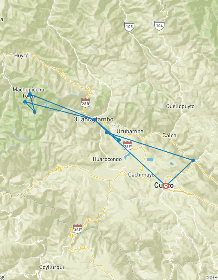 Machu Picchu: Sacred Valley + Short Inca Trail 3 Days Tour