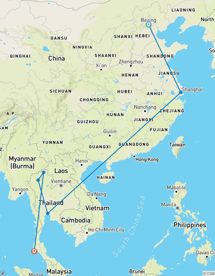 Circuito Esencia de China y Tailandia - 16 Días