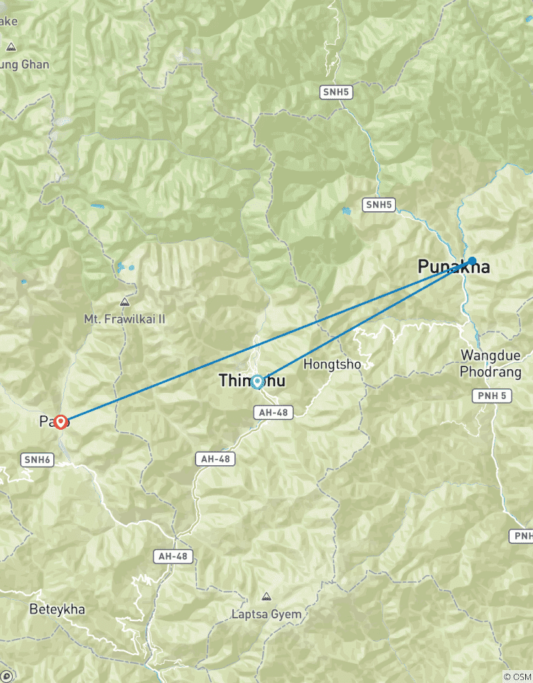 Best Bhutan Tour IItinerary- All Inclusive 5 Days Tour (Tigernest Monastery, Paro, Thimphu & Punakha) Tour