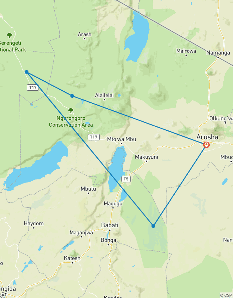 4-Tage-Luxus-Safari-Tour Rundreise