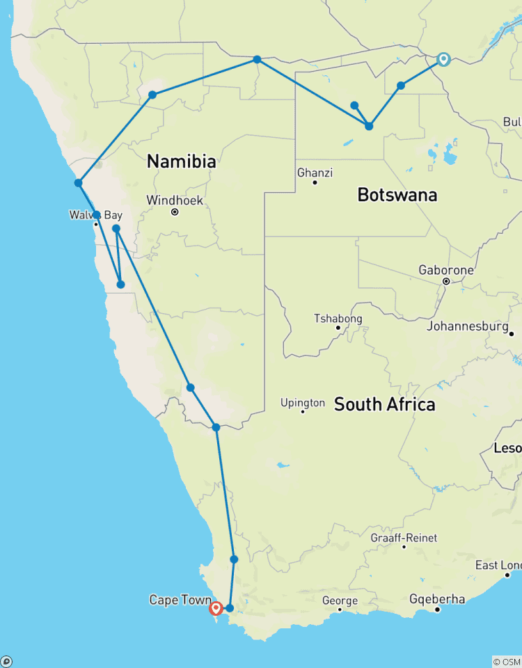 Namibia Nomad-rondreis