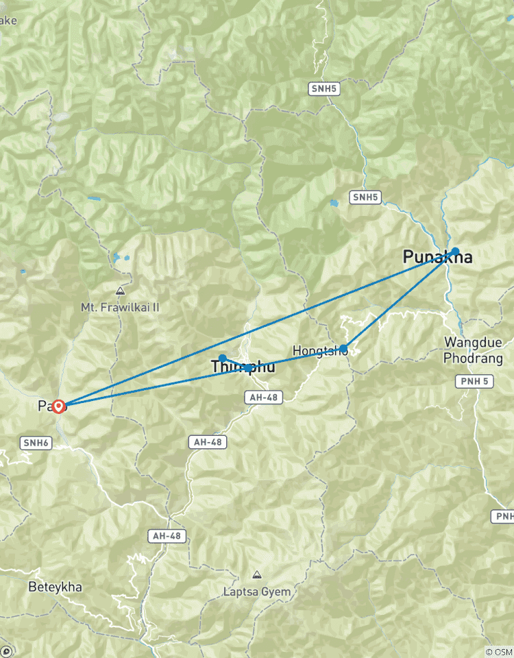 Petit voyage accompagné au Bhoutan circuit