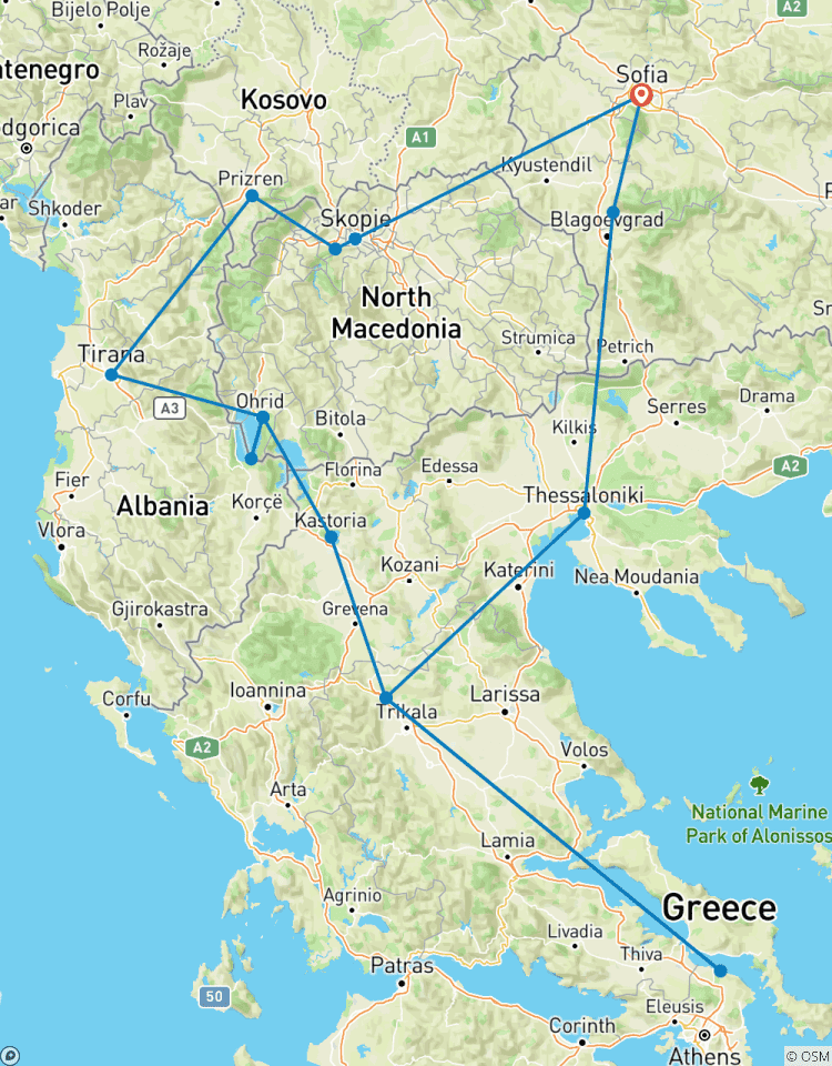 5 Balkan Countries from Sofia - Small Group Tour Tour