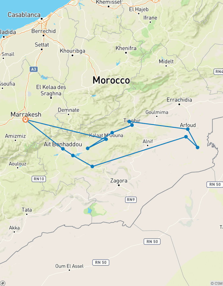 Sentiers berbères circuit