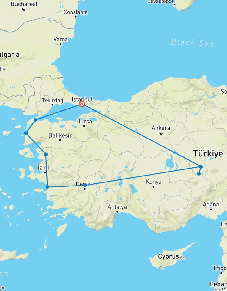 10-Day Private Tour in Istanbul Turkey Tour