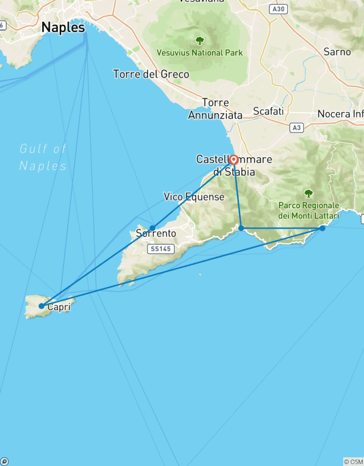 Circuito Capri y Costa Amalfitana en Catamarán