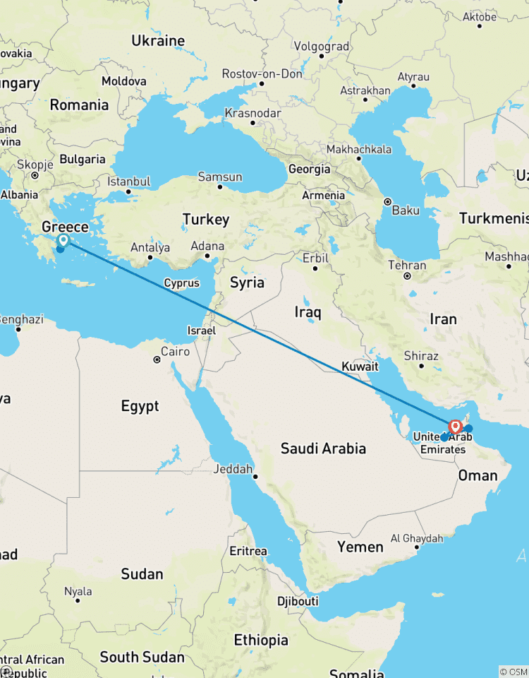Athen und Dubai - 10 Tage Rundreise