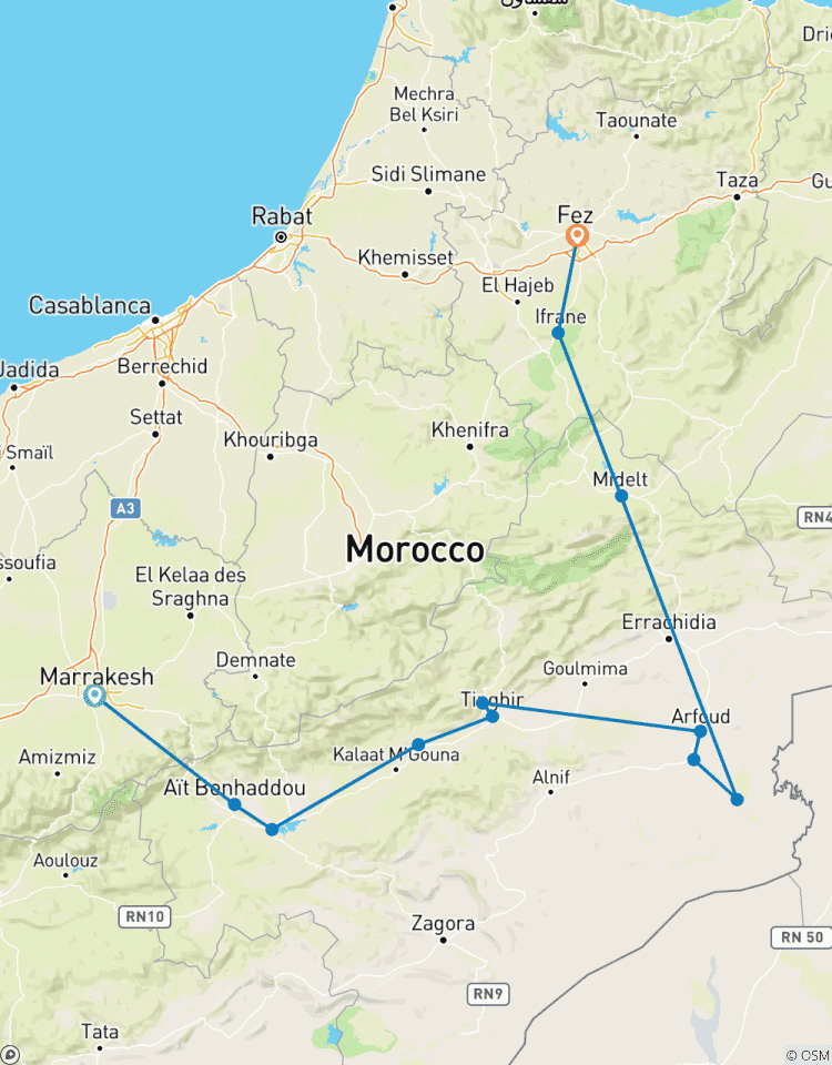 Dunes et montagnes : Un safari de 3 jours dans le désert circuit